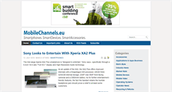 Desktop Screenshot of mobilechannels.eu